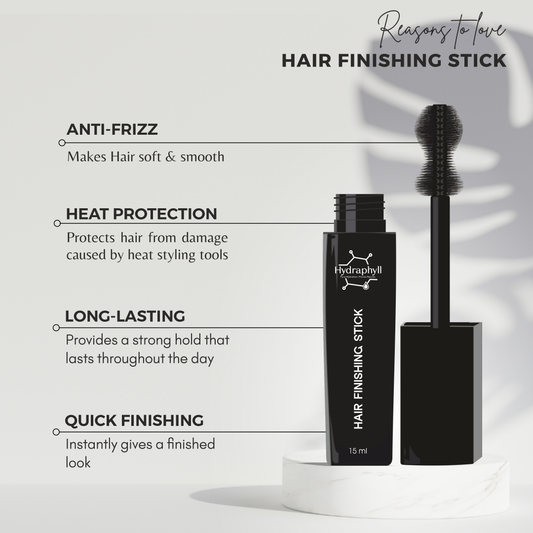 Hydraphyll™ Hair Finishing Stick – Sleek, Strong Hold with Rosemary & 14 Herbal Blend (15ml)