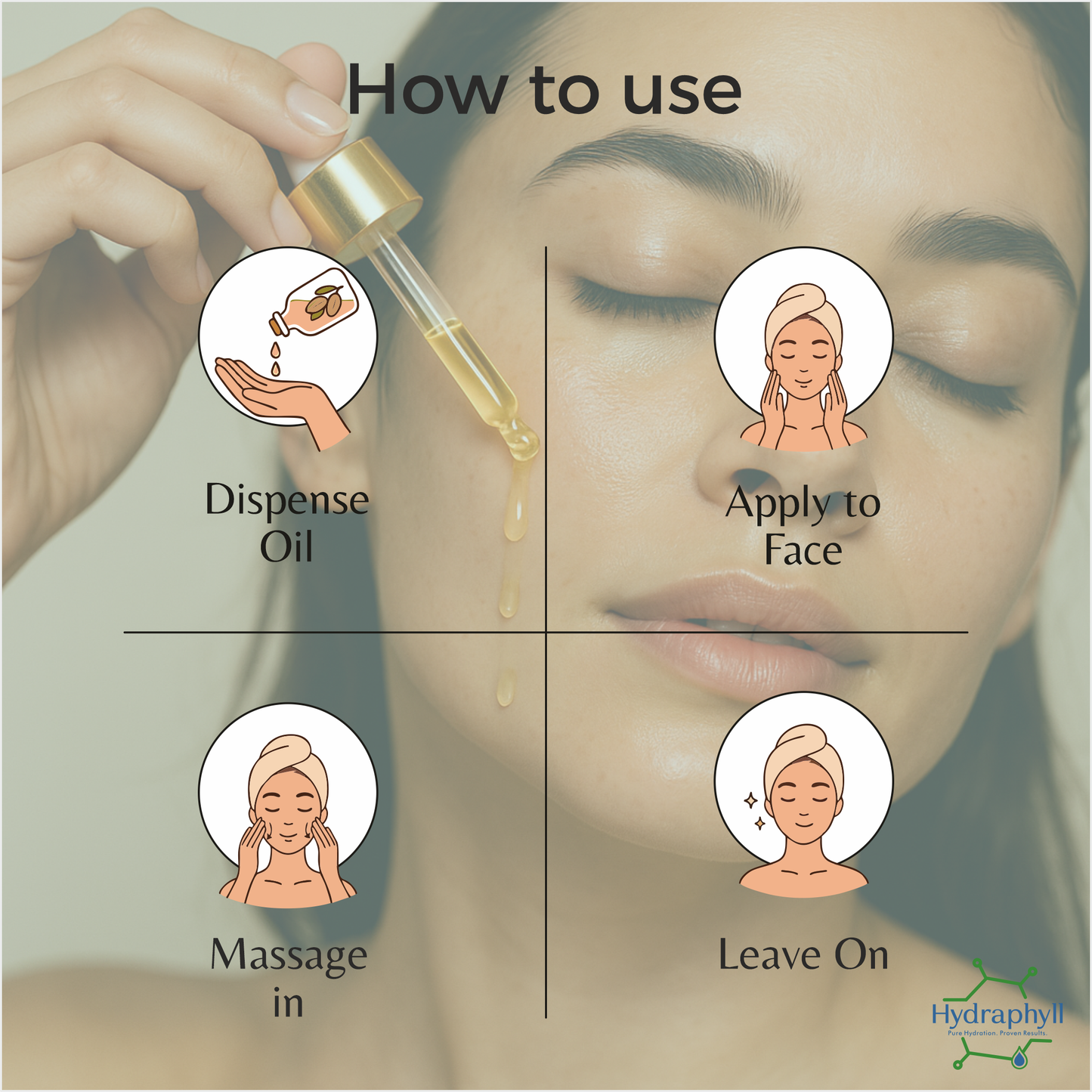 Hydraphyll™ Kumkumadi Facial Oil – Ayurvedic Elixir for Radiant, Even-Toned Skin (30ml)