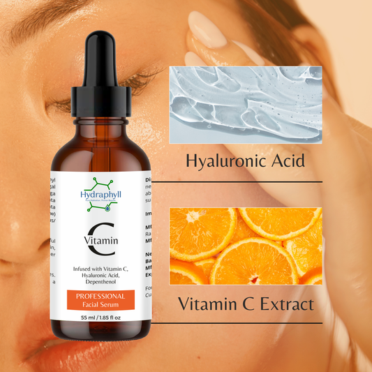 Hydraphyll™ Vitamin C Face Serum – Brightening, Hydrating & Anti-Aging Skincare