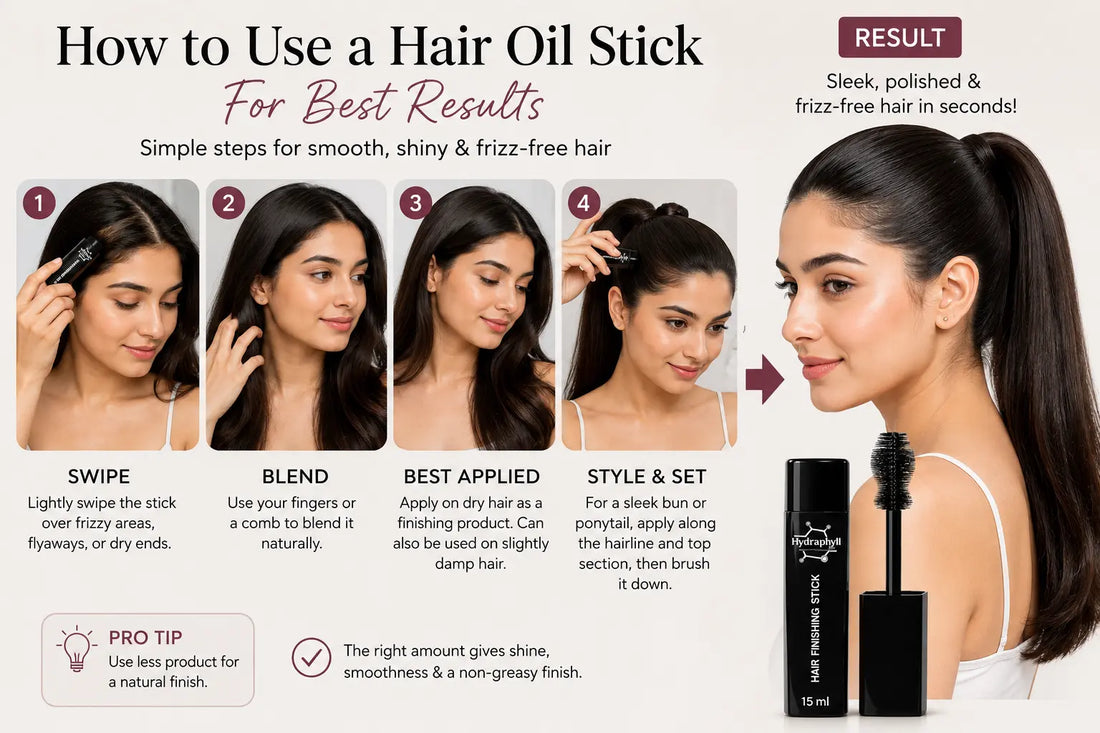 Hair Oil Stick: Best Way to Control Frizz and Baby Hairs