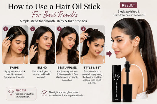 Hair Oil Stick: Best Way to Control Frizz and Baby Hairs