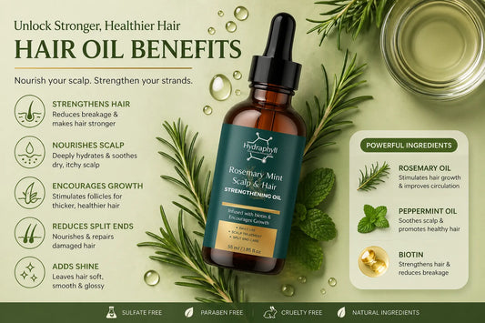 Hair Oil Benefits: How to Use Hair Oil for Stronger, Healthier Hair