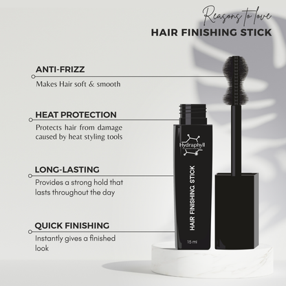 Hydraphyll™ Hair Finishing Stick – Sleek, Strong Hold with Rosemary & 14 Herbal Blend (15ml)