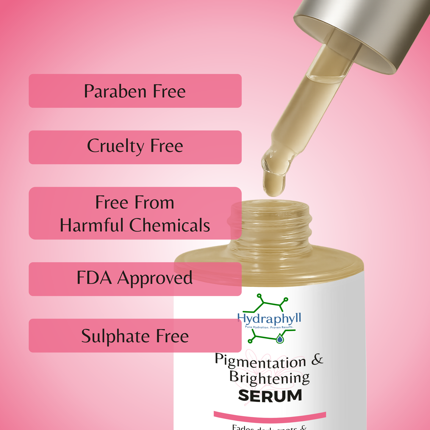 Hydraphyll™ Pigmentation & Brightening Serum – Fades Dark Spots & Boosts Radiance (30ml)