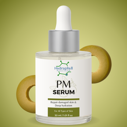 Hydraphyll™ PM Serum – Anti-Ageing, Dark Spot & Fine Line Repair with Olive Oil & Vitamin E (30ml)