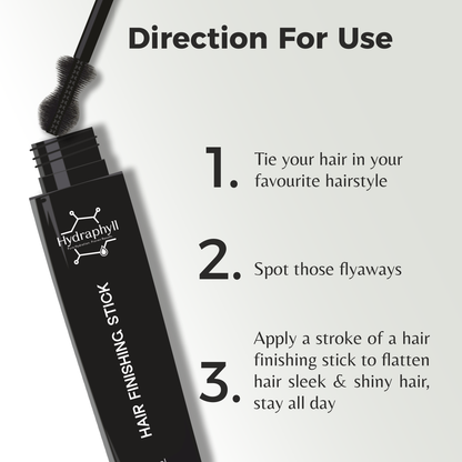 Hydraphyll™ Hair Finishing Stick – Sleek, Strong Hold with Rosemary & 14 Herbal Blend (15ml)