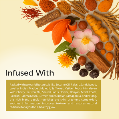 Hydraphyll™ Kimsukadi Facial Oil – Ayurvedic Elixir for Radiance, Pigmentation & Dark Spot Reduction (30ml)