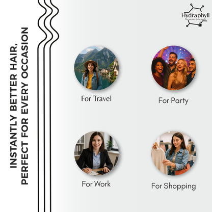 Hydraphyll™ Hair Finishing Stick – Sleek, Strong Hold with Rosemary & 14 Herbal Blend (15ml)